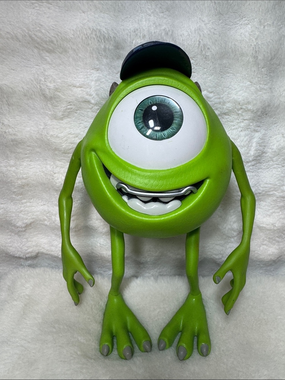 Monsters University Action Figure Speak n Scare Mike Wacowski Disney Working